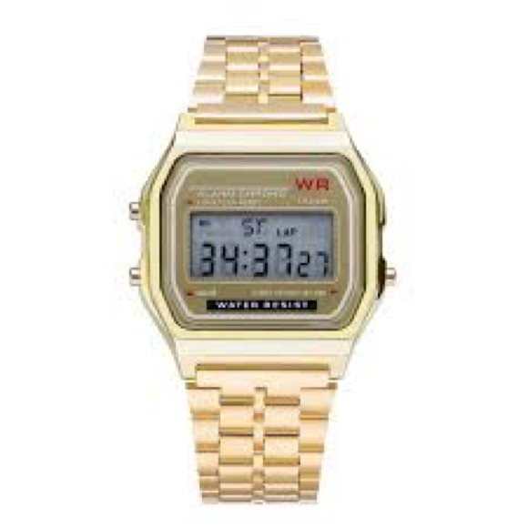 New Holiday/ Christmas WR Watch Gold Metallic -unisex - Picture 3 of 5
